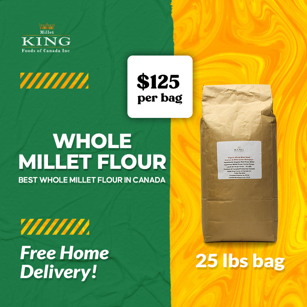 Millet Flour 25lbs